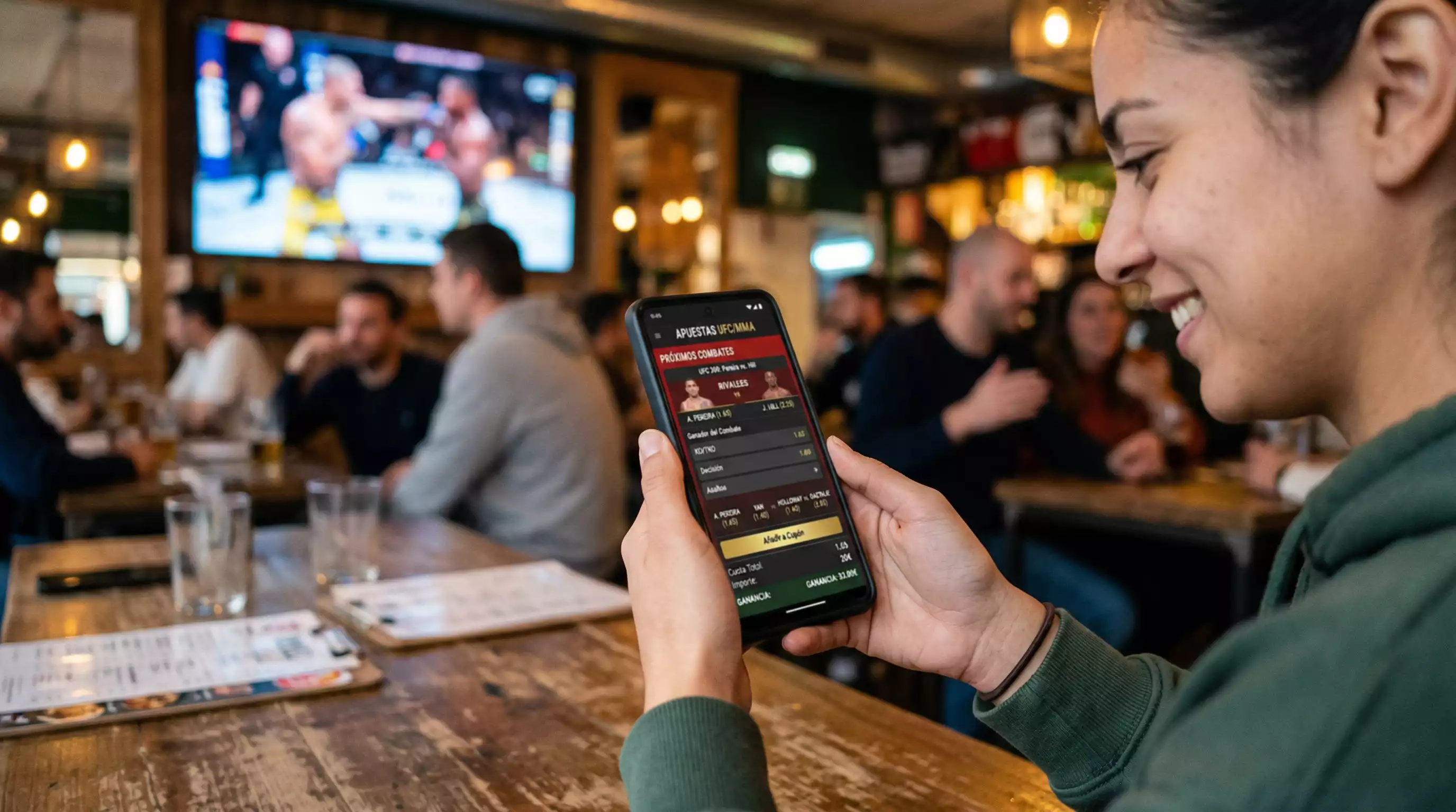 Apps moviles para apuestas UFC en Espana