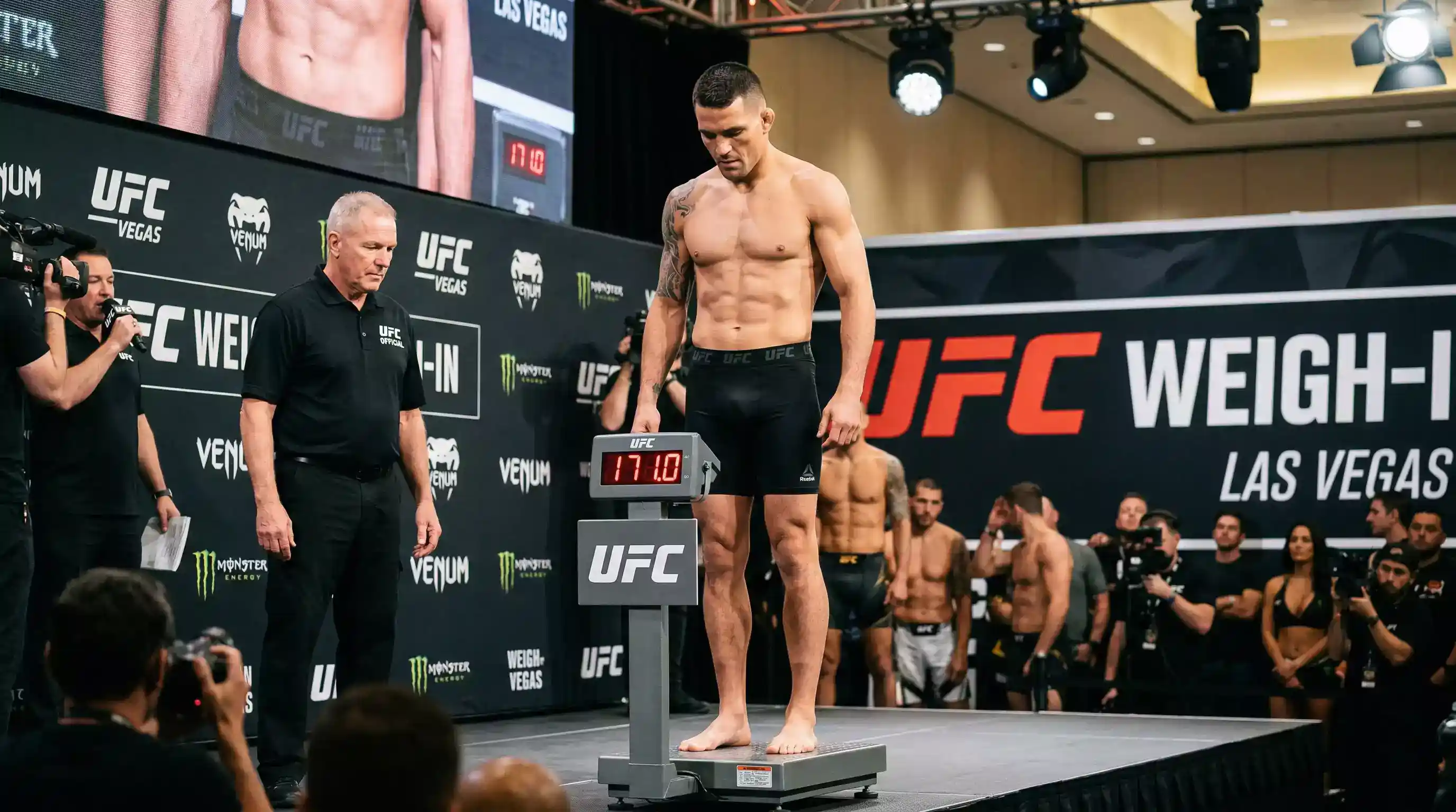 Cambio de categoria de peso en apuestas UFC