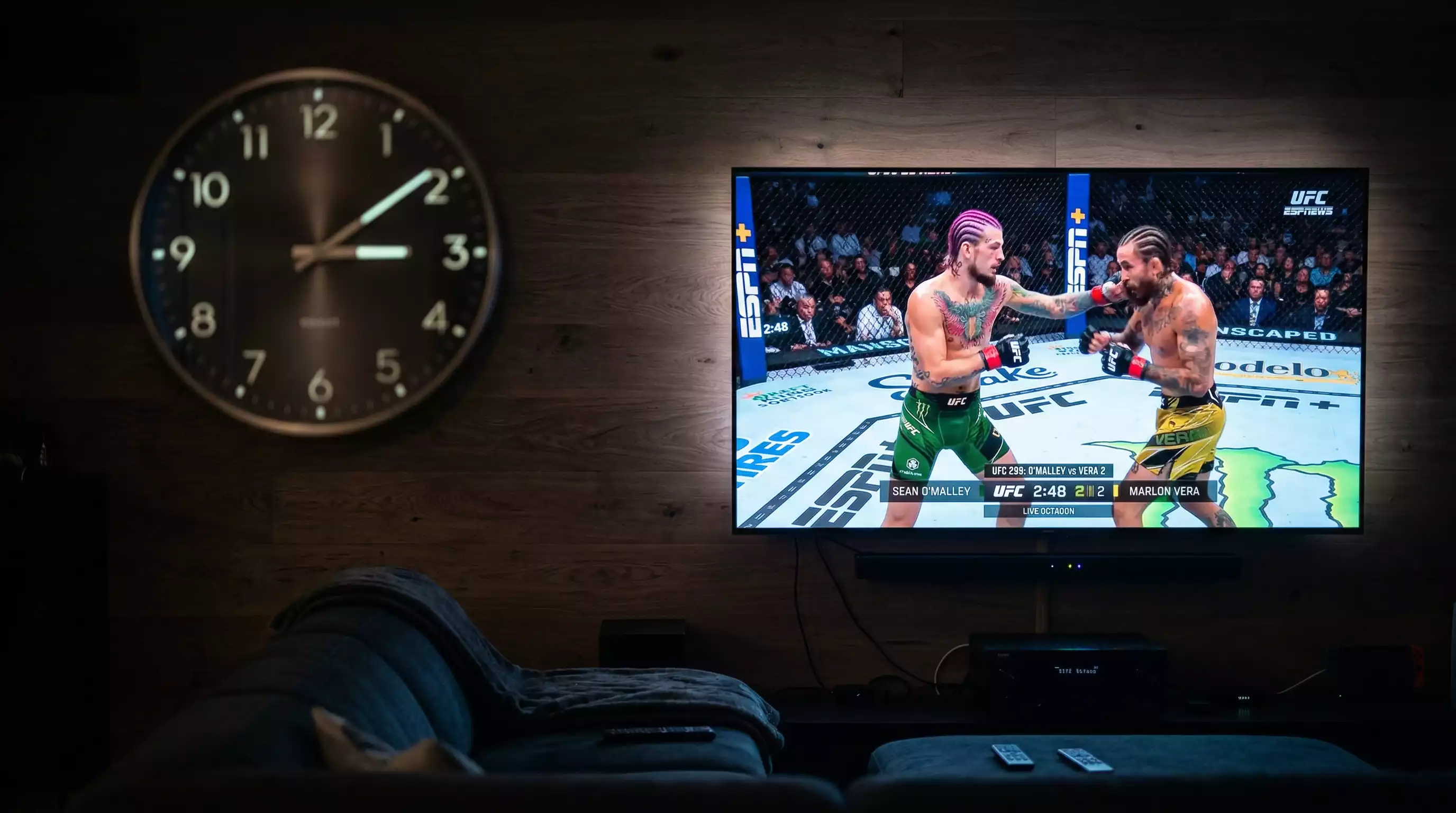 Horarios de eventos UFC en Espana