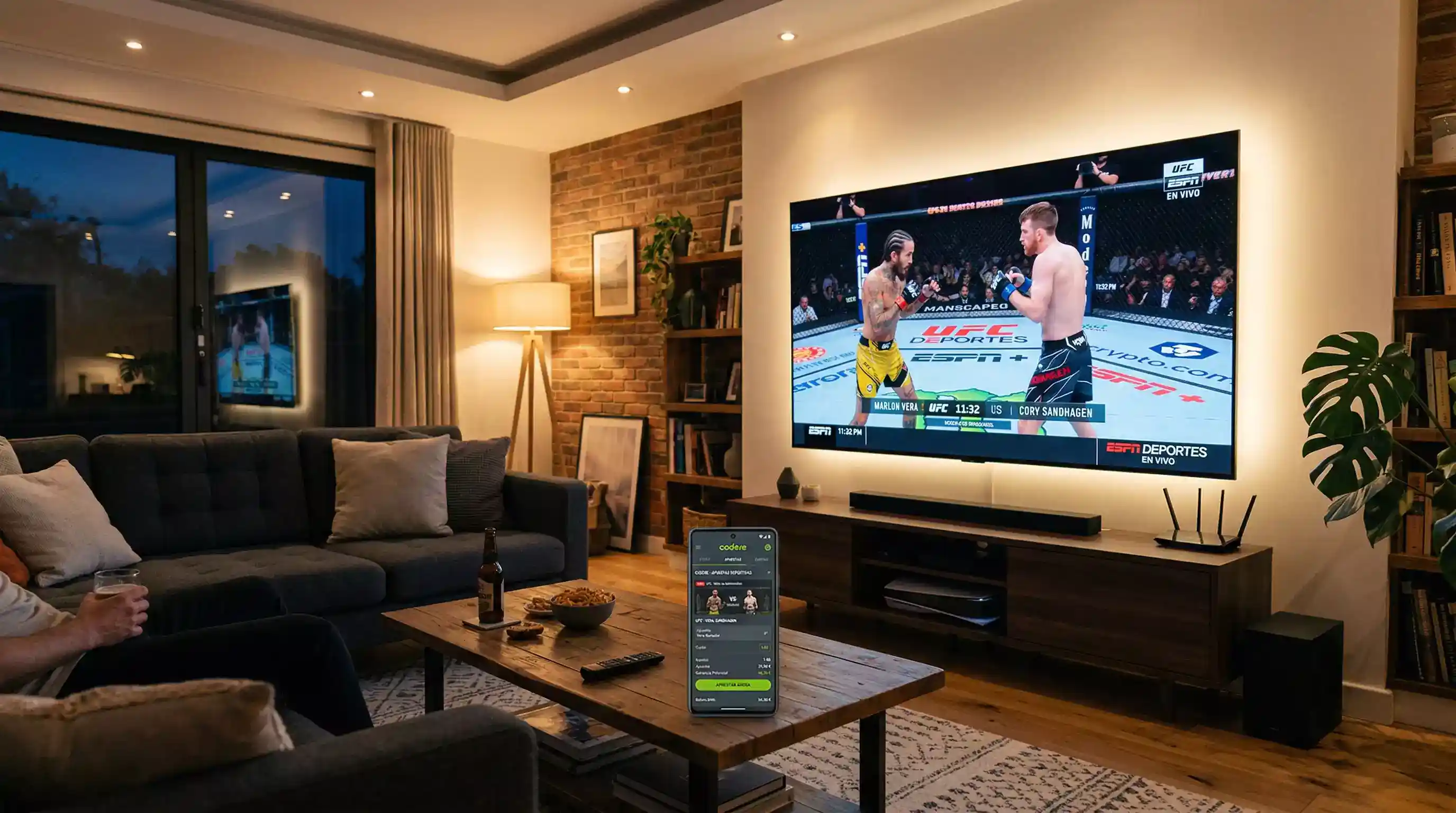 Streaming UFC en casas de apuestas espanolas