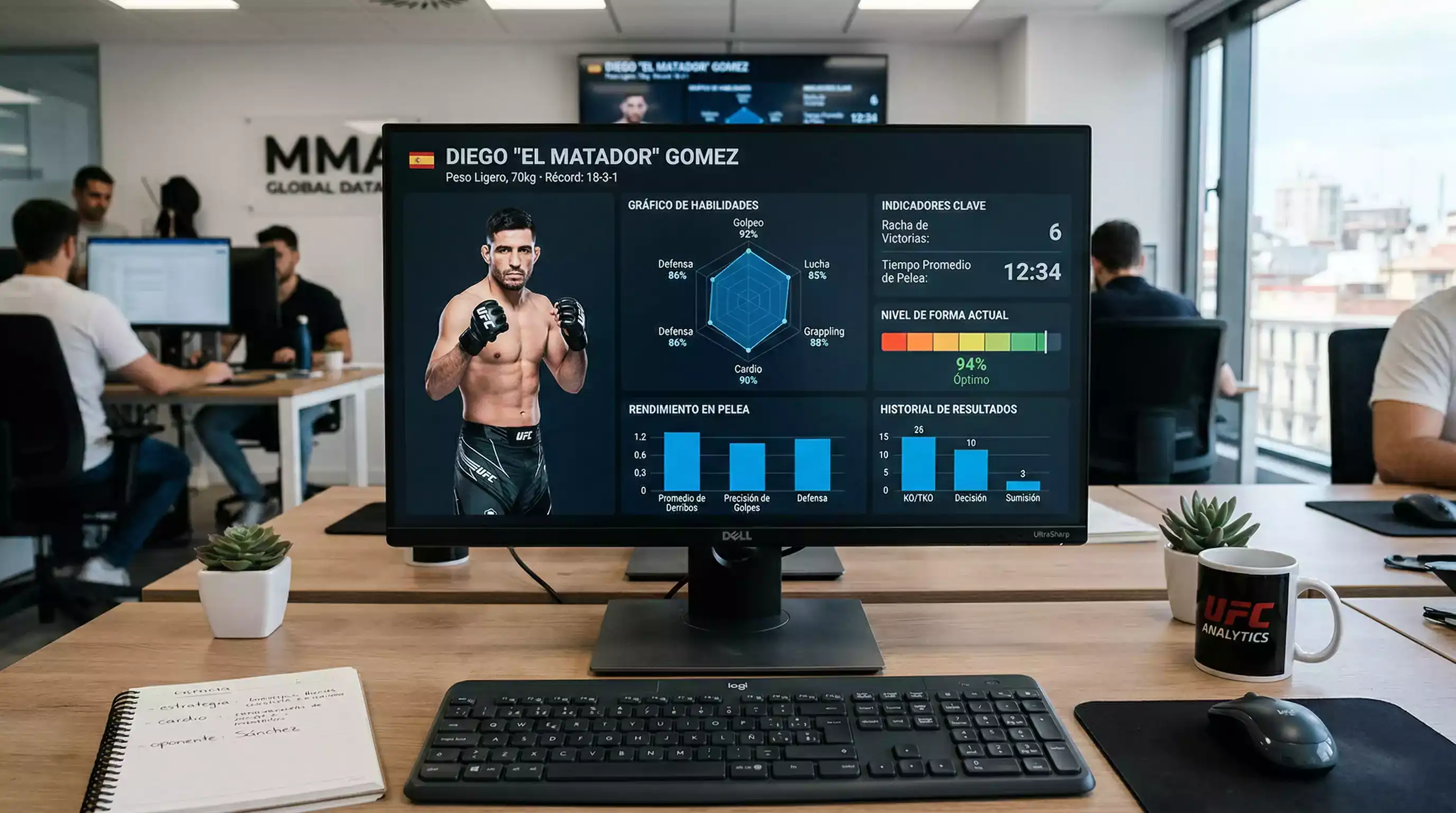UFCStats estadisticas para apuestas